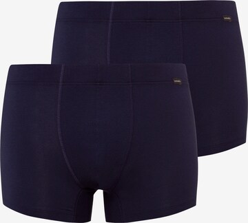 Hanro Boxershorts ' Cotton Essentials ' in Blauw: voorkant