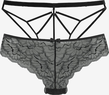 String PETITE FLEUR GOLD en noir : devant