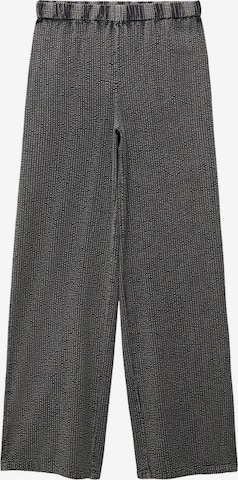 MANGO TEEN Loose fit Pants 'Fezp' in Grey: front