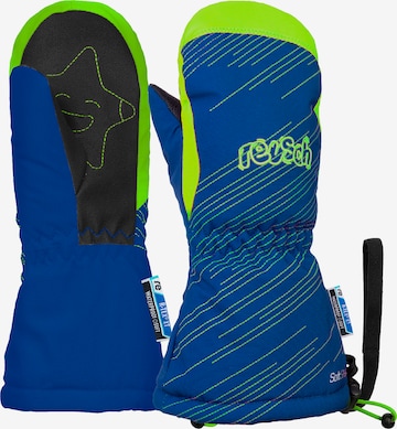 REUSCH Athletic Gloves 'Maxi R-TEX® XT Mitten' in Blue: front