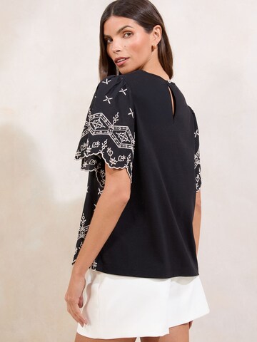 Lipsy Bluse in Schwarz