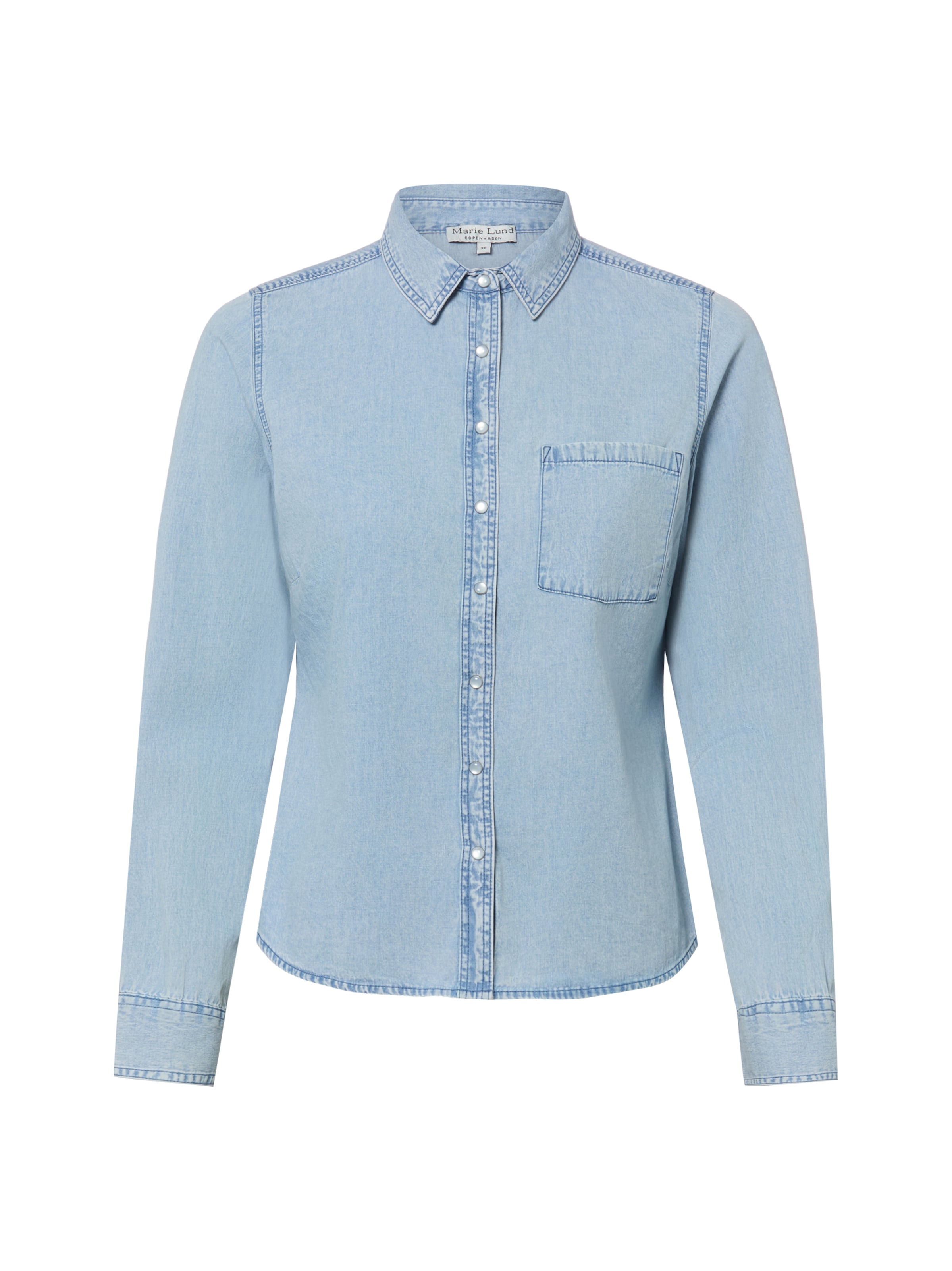 Marie Lund Chemisier en XS en bleu clair, Vue avec produit