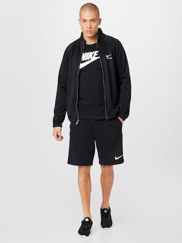 Nike Sportswear - Casaco em moletão em preto
