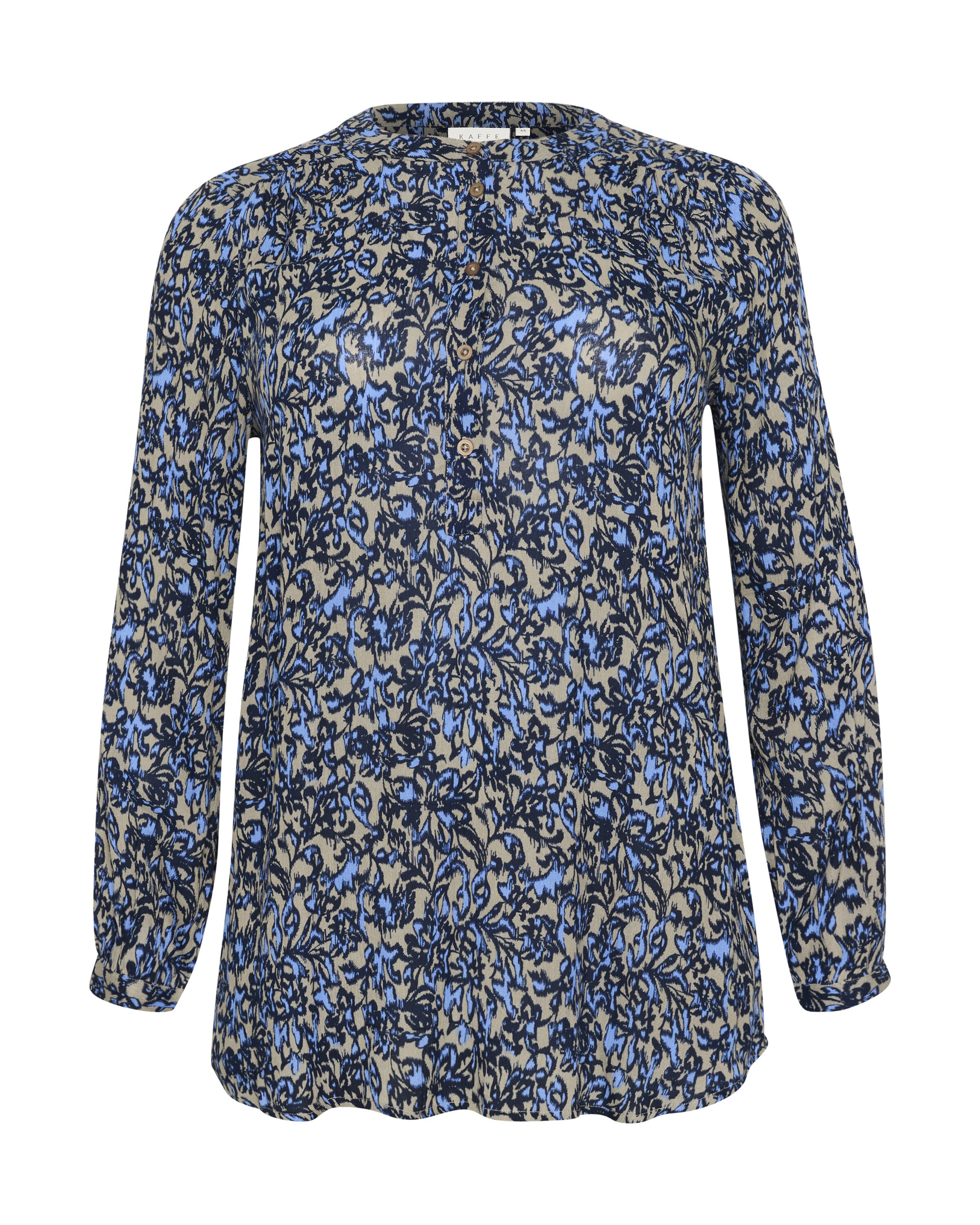 KAFFE CURVE Shirt 'Lima' in Mixed colors: front