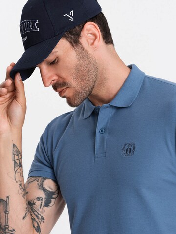 T-Shirt 'OM-POBS-0100' Ombre en bleu