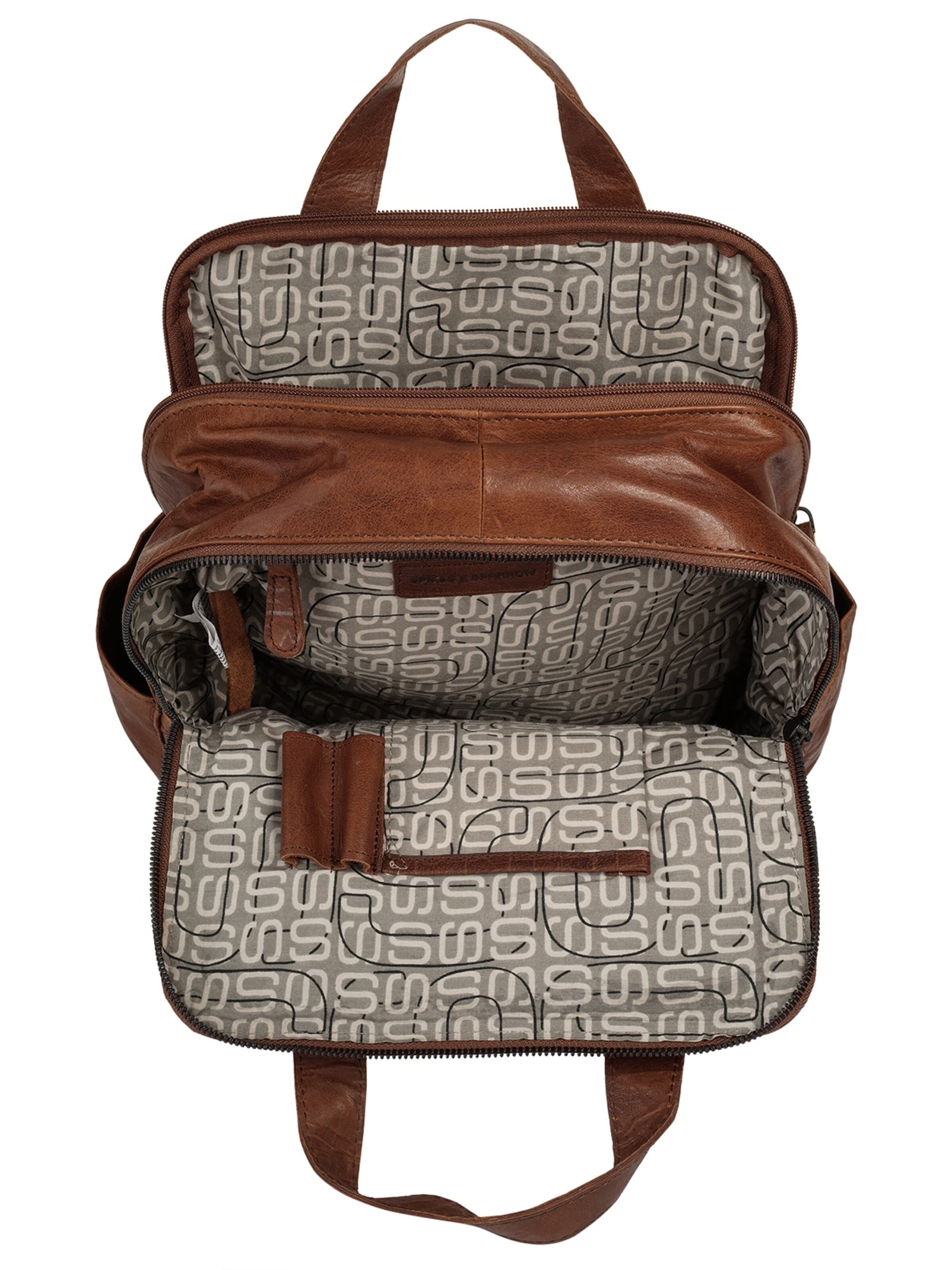 Spikes & Sparrow Rucksack‌‌‌‌‌ in Braun