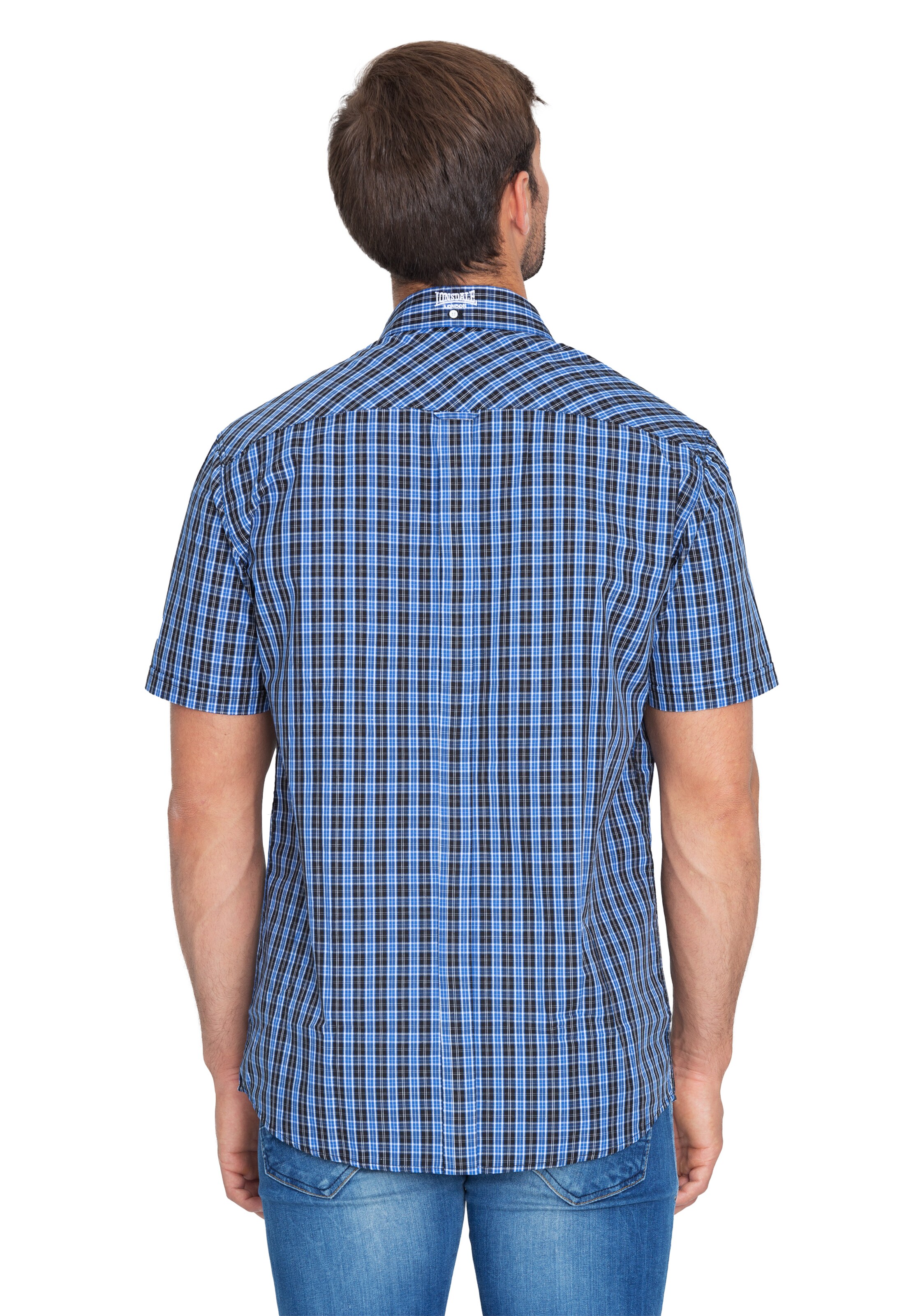 Regular fit Camicia 'Brixworth' di LONSDALE in blu