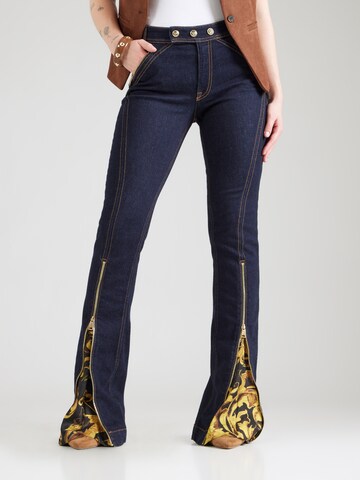 Versace Jeans Couture Flared Τζιν σε μπλε: μπροστά