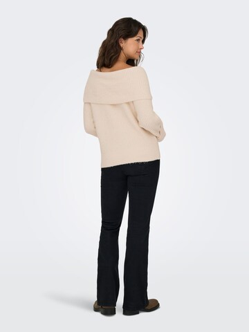Pull-over 'LUNA' ONLY en beige