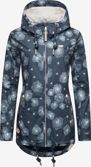 Ragwear Tehnička jakna 'Zuzka' u mornarsko plava / pastelno plava / bijela, Pregled proizvoda