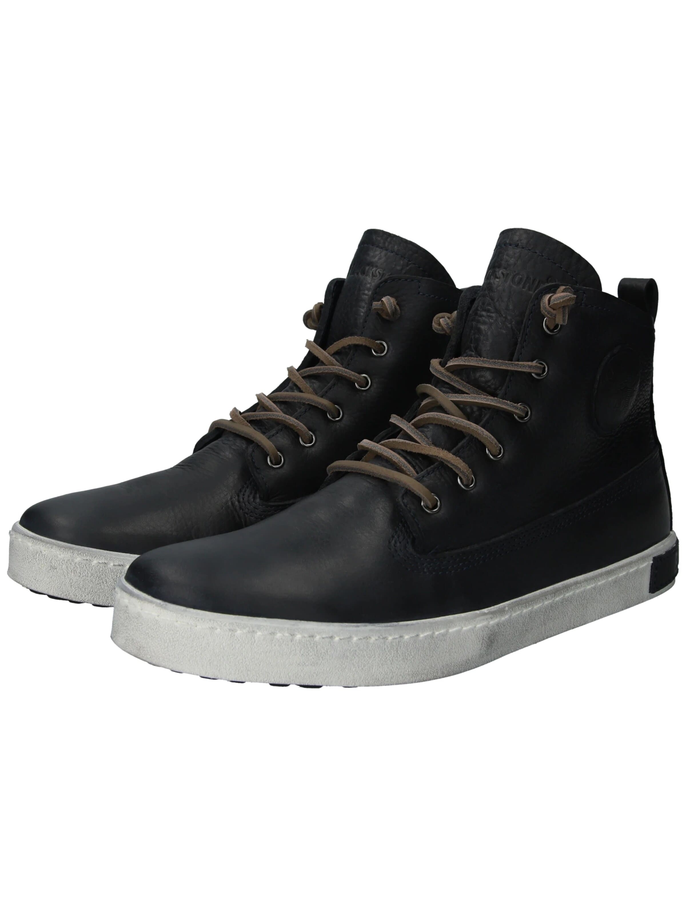 BLACKSTONE Hög sneaker i blå