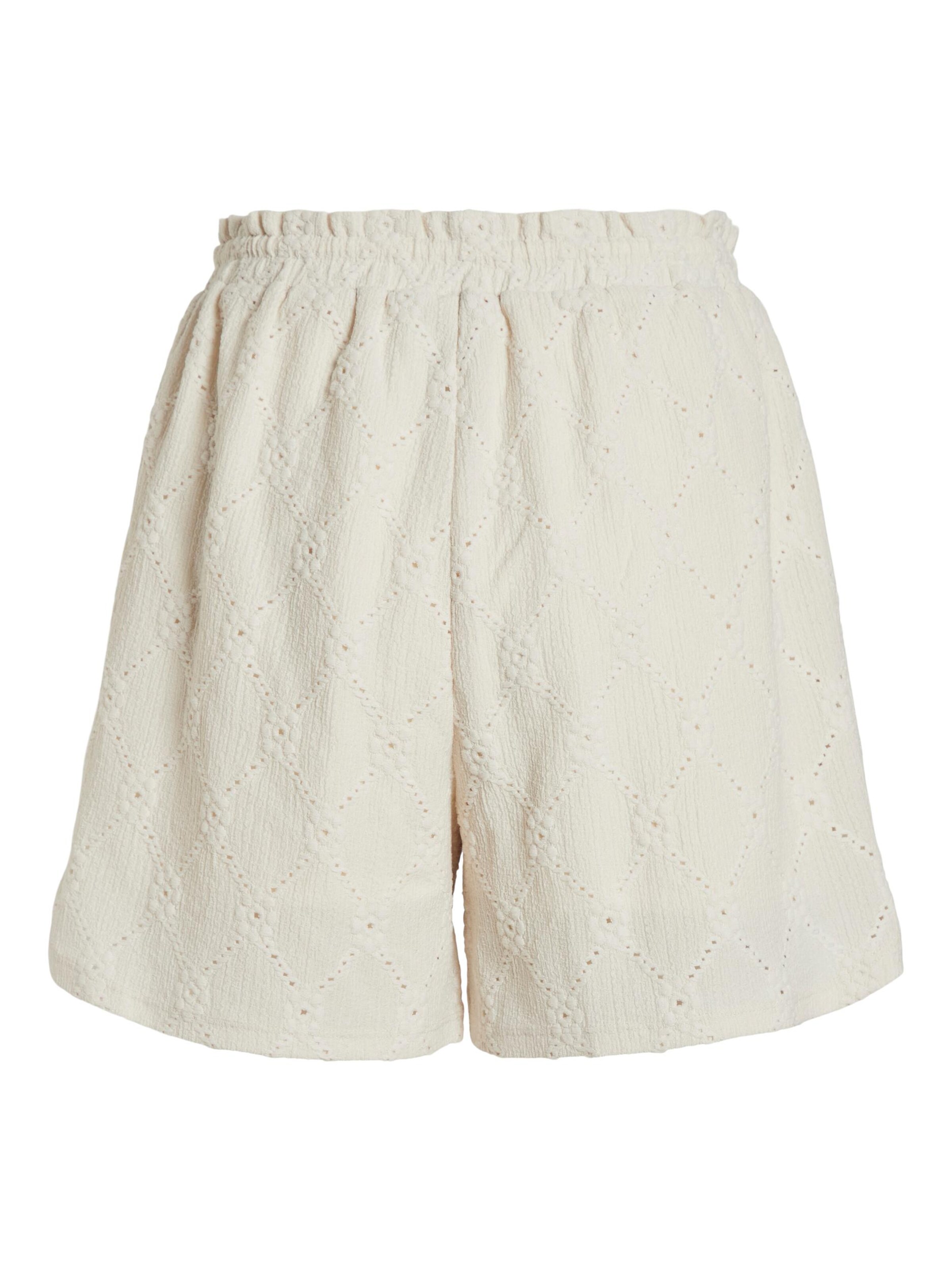 VILA Loosefit Shorts 'DELLA' in Beige