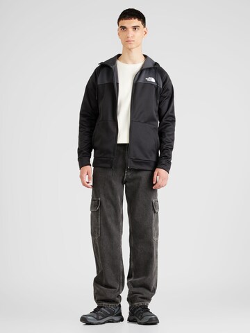 THE NORTH FACE Sportsweatjacke 'REAXION' in Schwarz