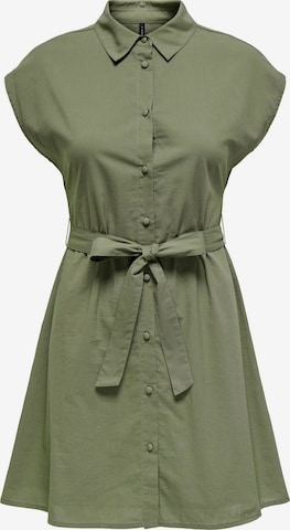 Abito camicia 'ONLLou' di ONLY in verde: frontale