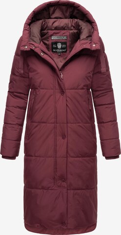 MARIKOO Winter Coat 'Soranaa' in Red