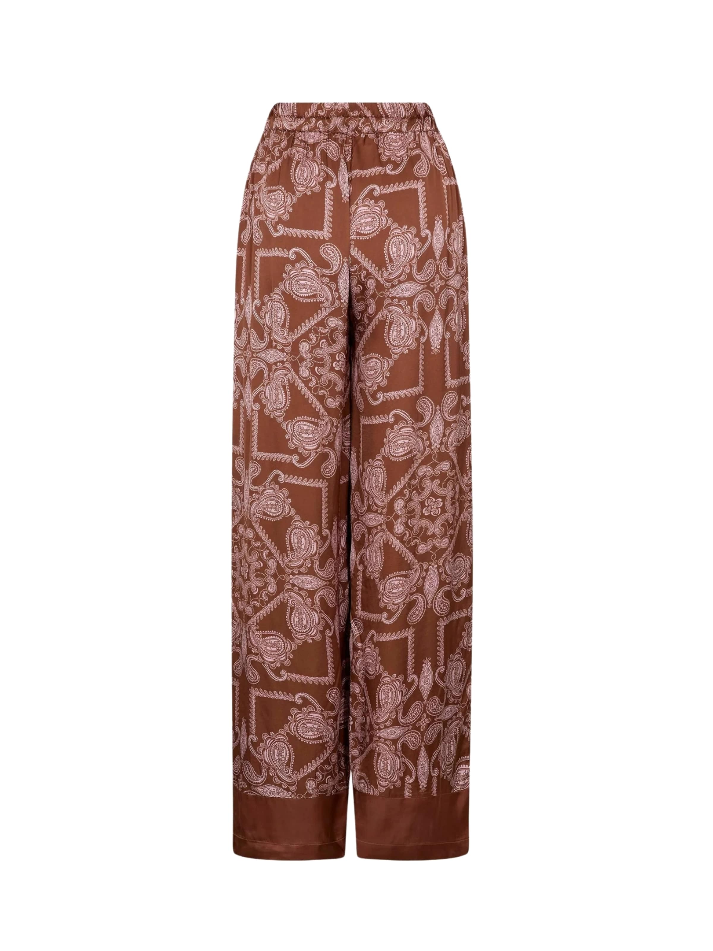 co'couture - Regular Calças ' BandieCC LL ' em bege: frente