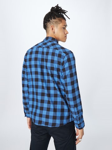 ESPRIT Regular fit Overhemd in Blauw