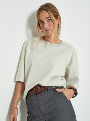 T-shirt 'Fiola' Peppercorn en gris