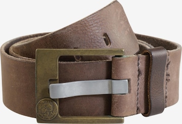 DIESEL Belt & Suspenders in One size in Brown: front