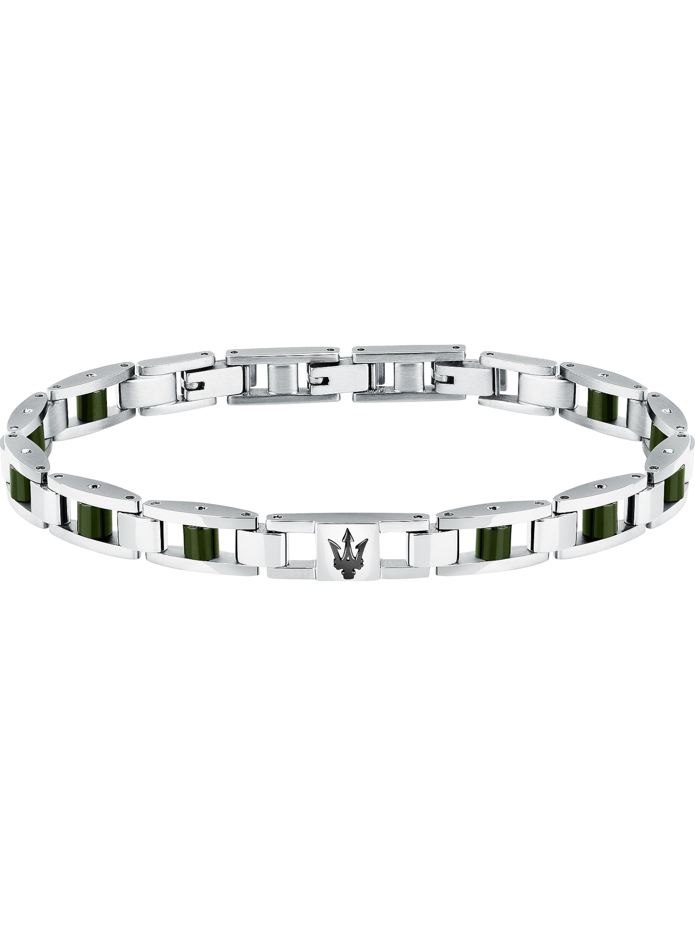 Maserati Armband in Silber: Vorderseite