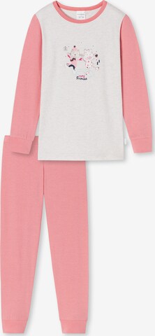 SCHIESSER Schlafanzug 'Cat Zoe' in Pink: predná strana