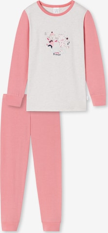 uncover by SCHIESSER Pajamas 'Cat Zoe' in Pink: front
