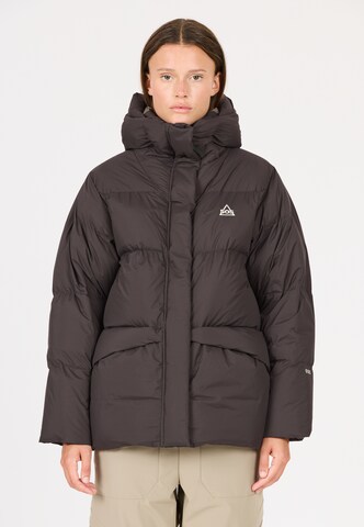 SOS Winter jacket 'Makemake' in Red: front