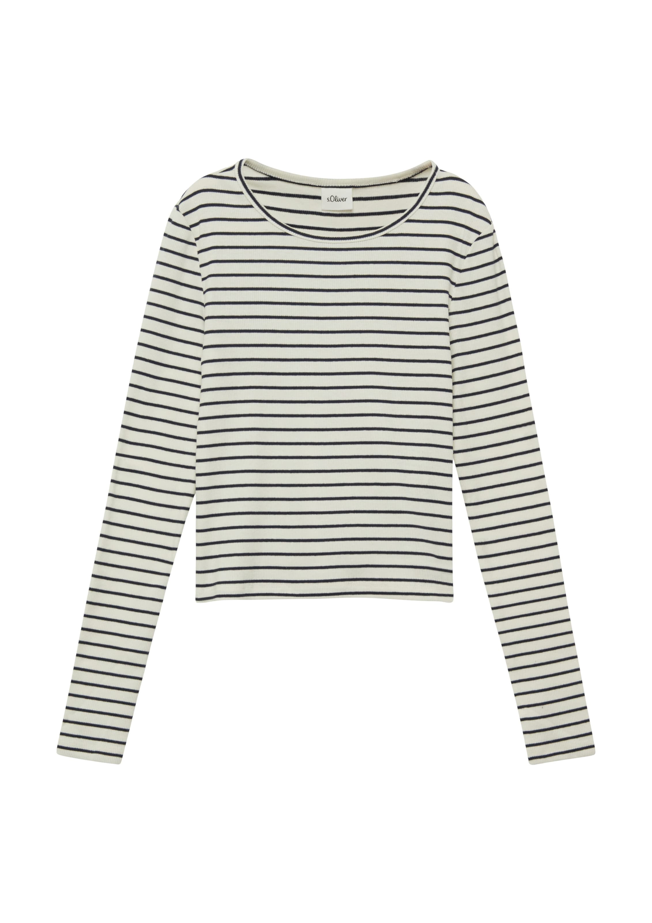 T-Shirt s.Oliver en blanc : devant