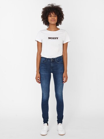 Noisy may Skinny Jeans i blå