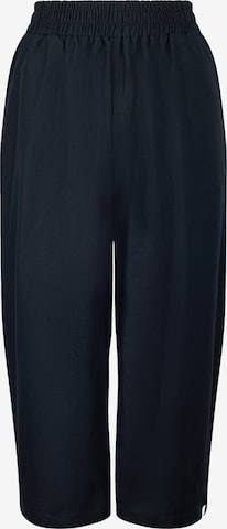 Turtledove London Regular Trousers in Black: front