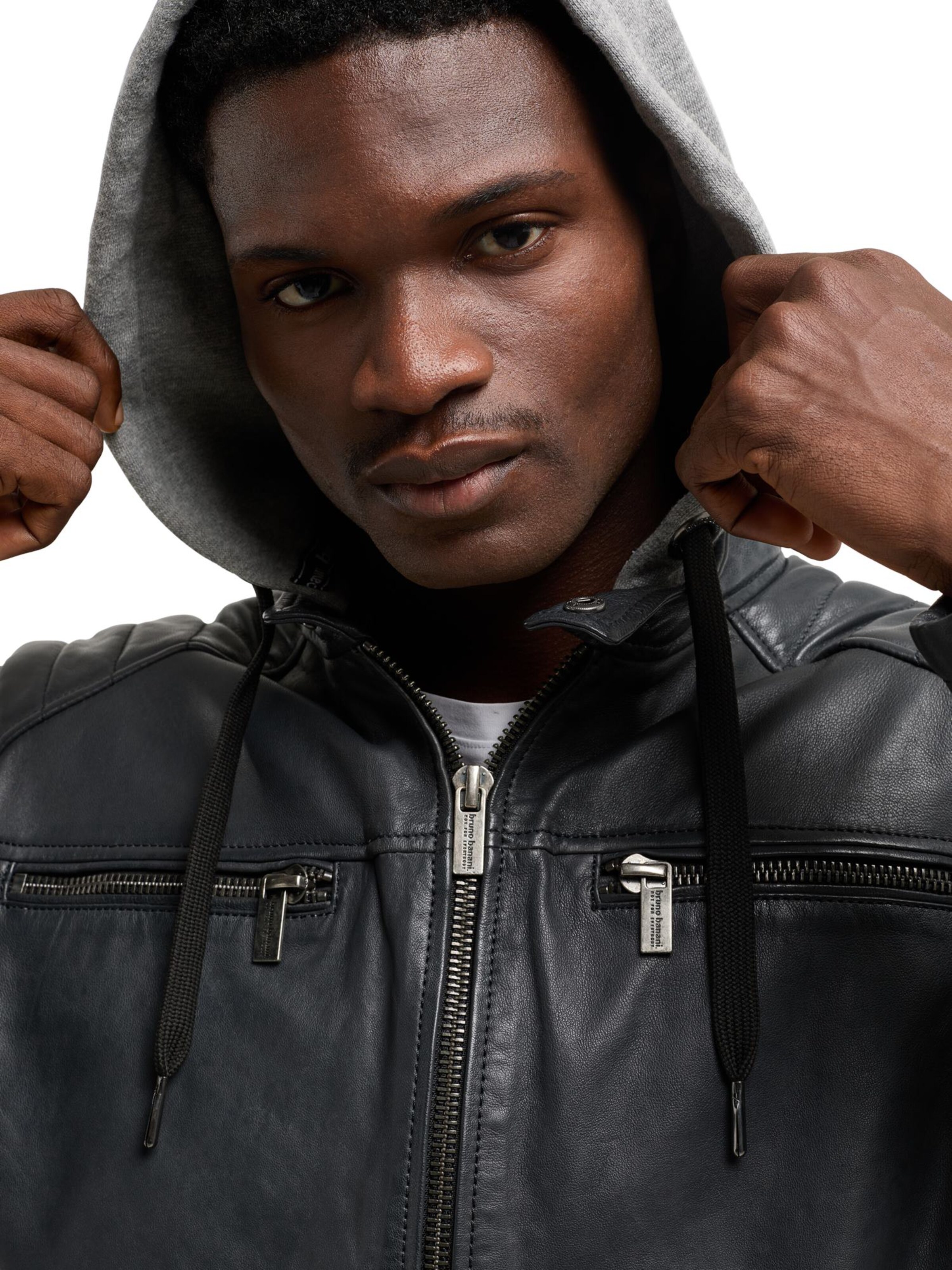 Bruno Banani Between-Season Jacket in Grey