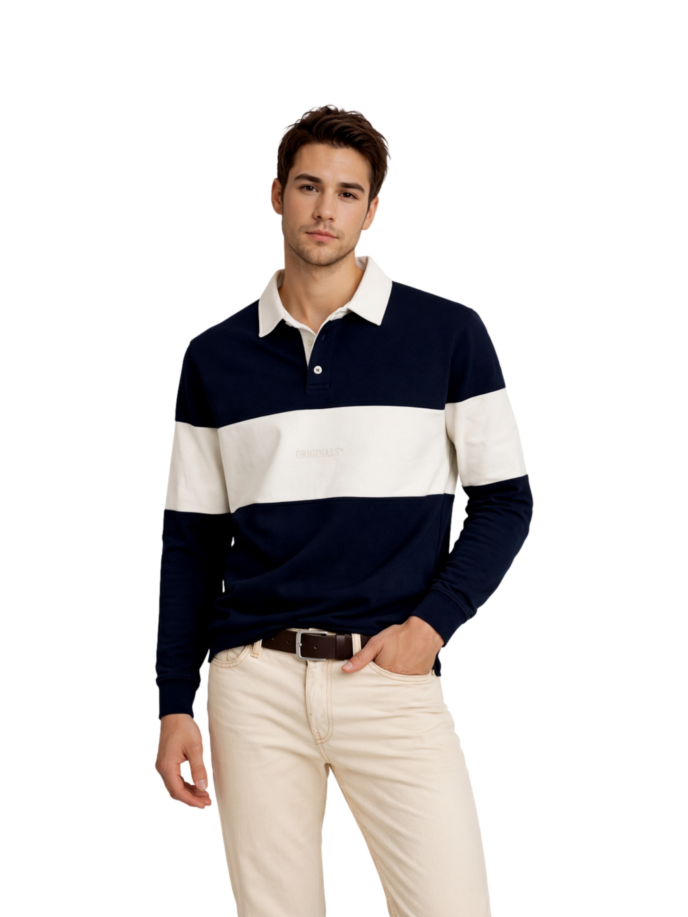 Felpa 'JORFREDERIKSBERG' di JACK & JONES in blu: frontale