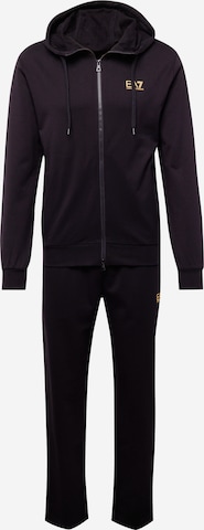 juoda EA7 Emporio Armani Treningas: priekis