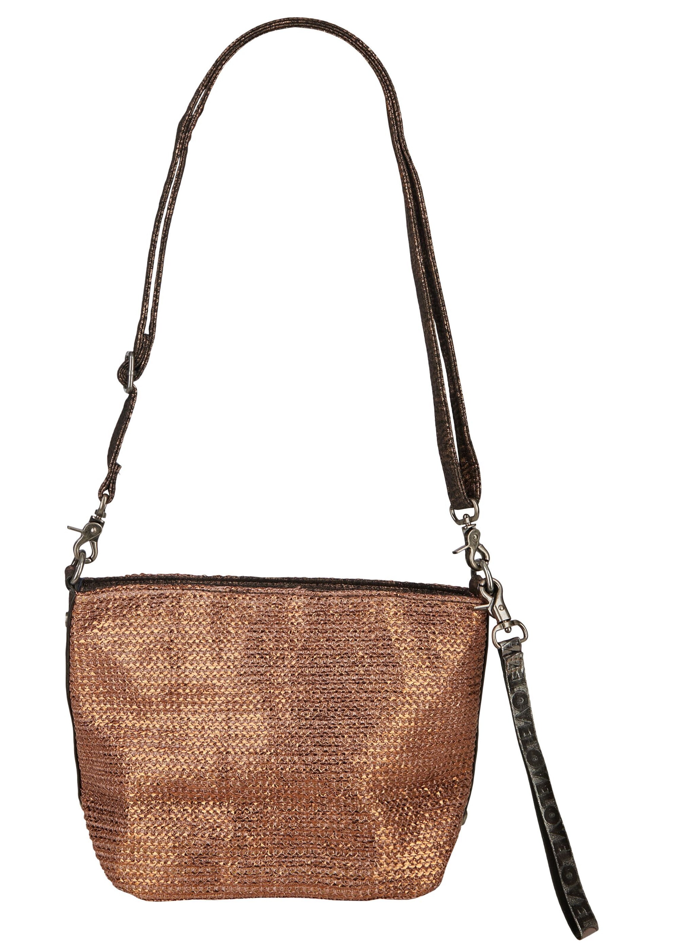 Curuba Crossbody Bag 'Kissy' in Brown