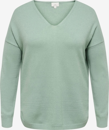 Pull-over 'CARMargareta' ONLY Carmakoma en vert : devant