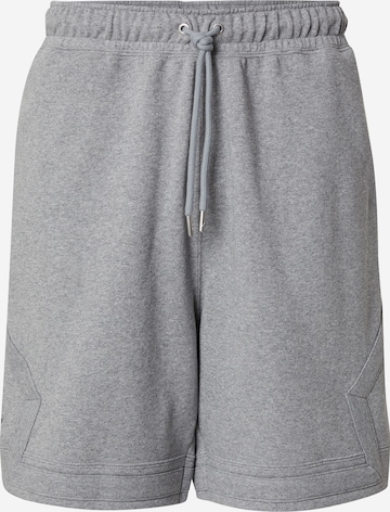 Jordan Regular Pants 'FLIGHT DMND' in Grey: front