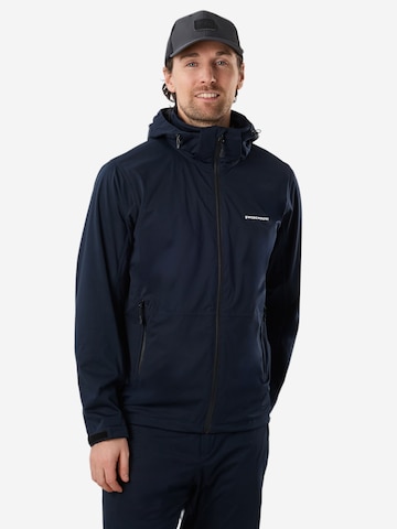 SWEDEMOUNT - Chaqueta de montaña 'On Course' en azul: frente