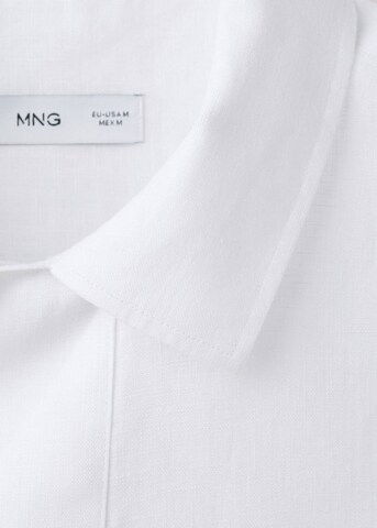 MANGO MAN Poloshirt 'Bay' in Weiß