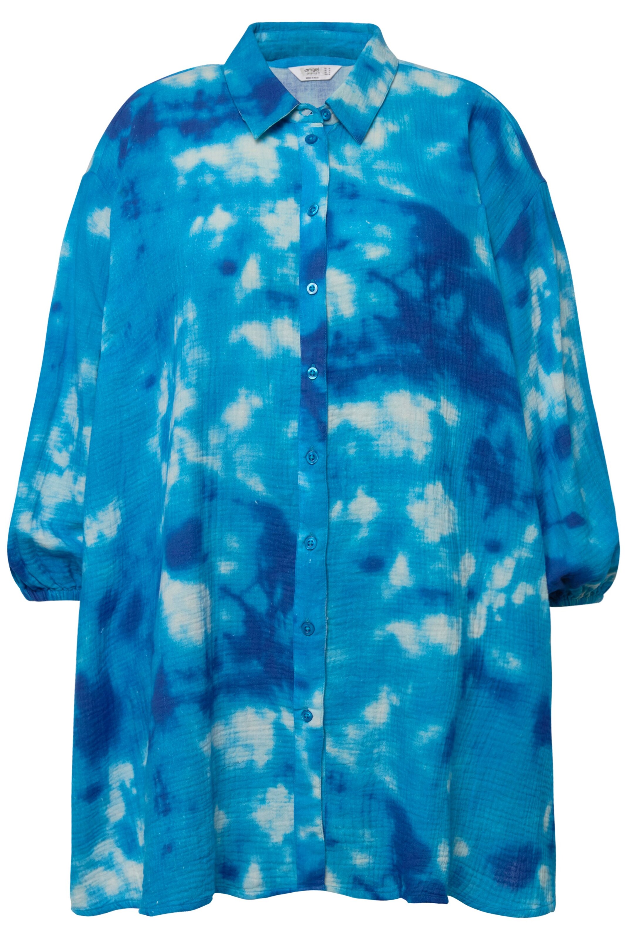 Angel of Style Blouse in Blauw: voorkant