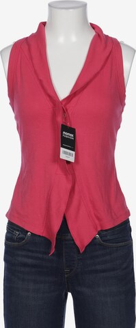 Marc Cain Vest in XS in Pink: front