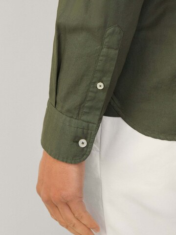 Hackett London Regular Fit Hemd in Grün