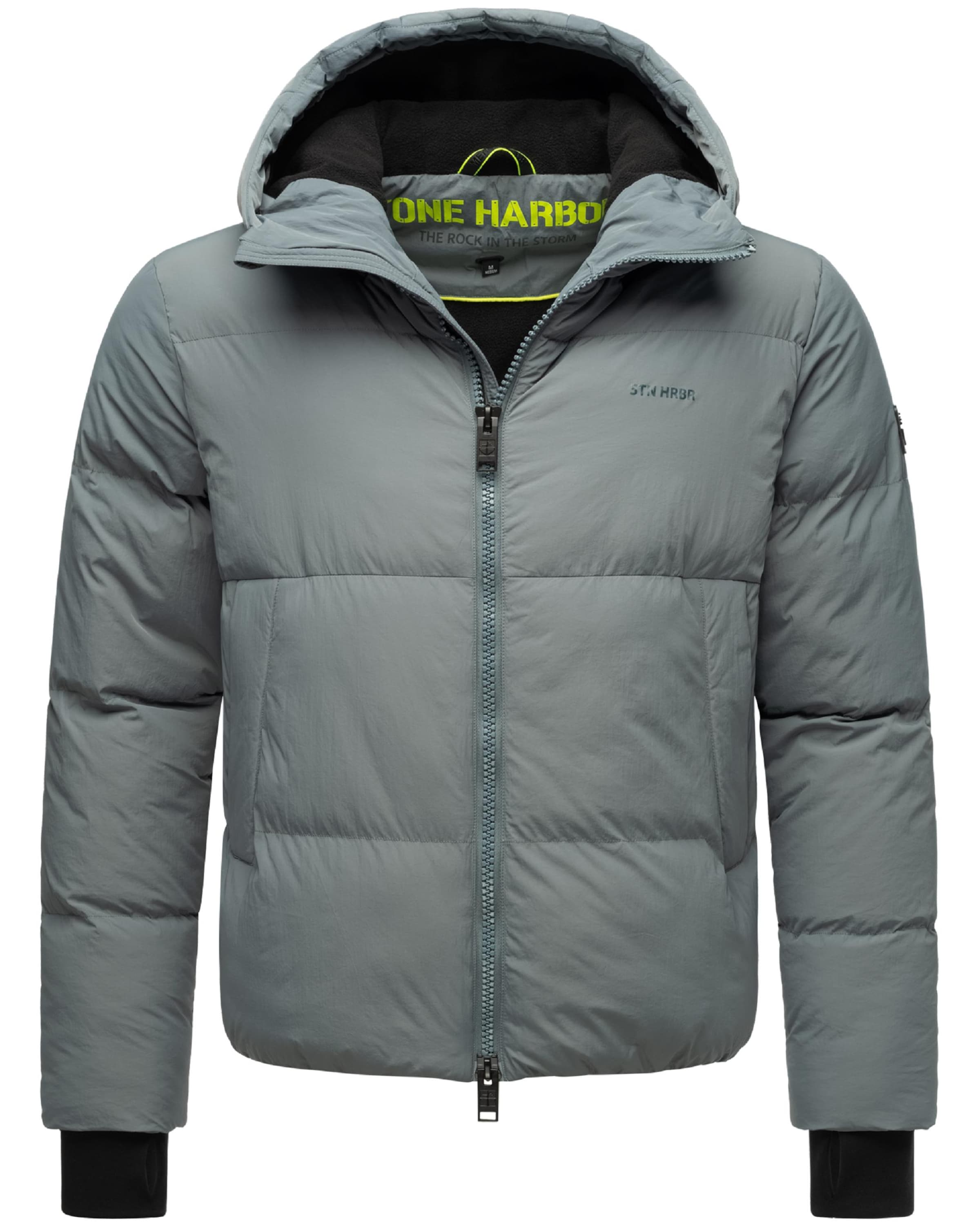 STONE HARBOUR Зимно яке 'Tayroos XX' в синьо: отпред