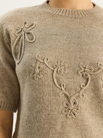 Pull-over 'Pullover' Bianco Lucci en beige