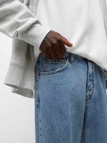 Pull&Bear Regular Jeans in Blauw