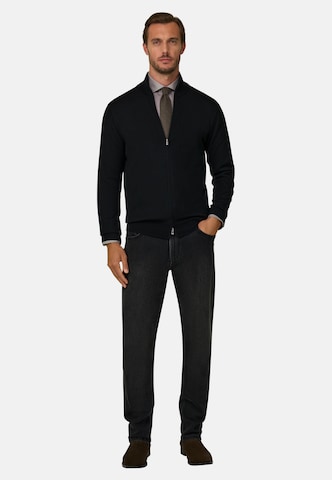 Vestes en maille Boggi Milano en noir