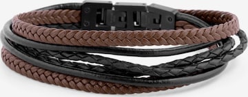 Lucleon Bracelet 'Roy' in Brown: front
