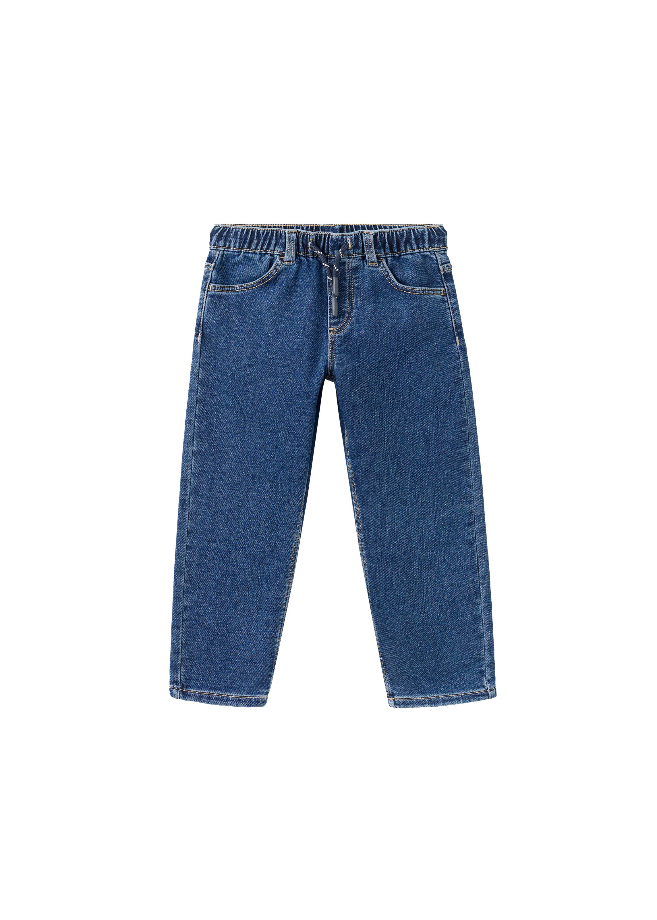 Jean 'PABLO' MANGO KIDS en bleu : devant