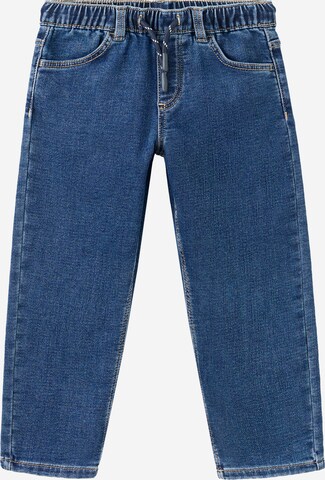 Jean 'PABLO' MANGO KIDS en bleu : devant
