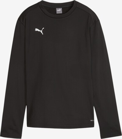 PUMA Athletic Sweatshirt in Black / White, Item view