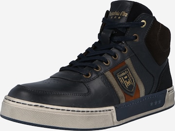 PANTOFOLA D'ORO High-Top Sneakers 'Frederico' in Blue: front